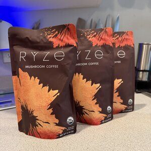 ⭐ 3-Pack ⭐ RYZE Mushroom Coffee | Unopened, Brand New